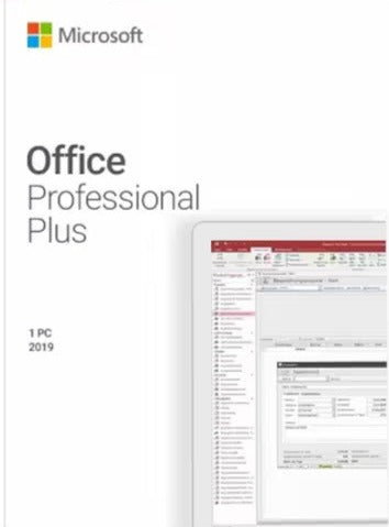 Microsoft Office Professional 2019 Plus 1 PC Microsoft Key