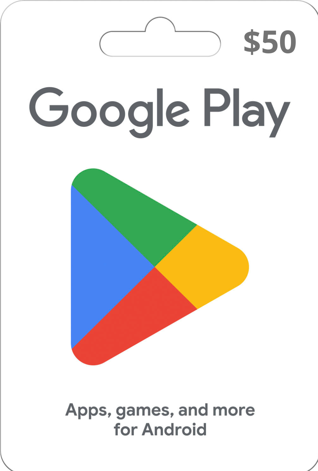 google play gift kartica 50