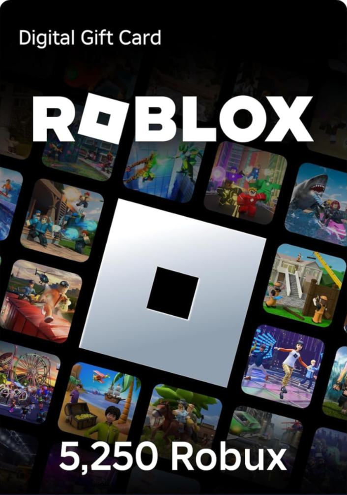 Roblox gift kartica - 5250 ROBUX