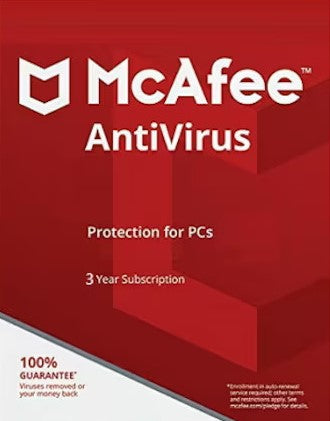 McAfee AntiVirus PC 1 uređaj 3 godine