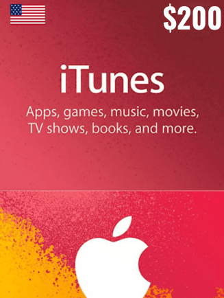 iTunes kartica gift card 200 usd