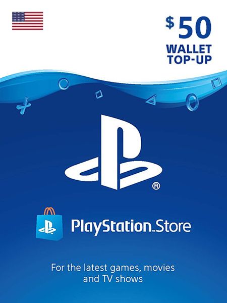 playstation gift card kartica ps5 ps4 50 usa