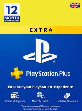 play station plus 12 month meseci extra