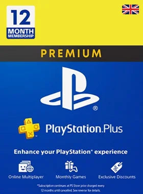 play station plus 12 month meseci premium