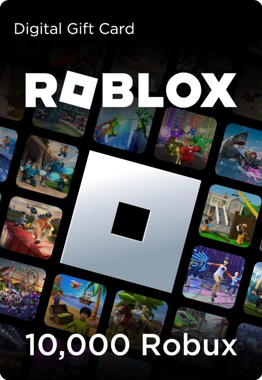 roblox robux gift card 10000