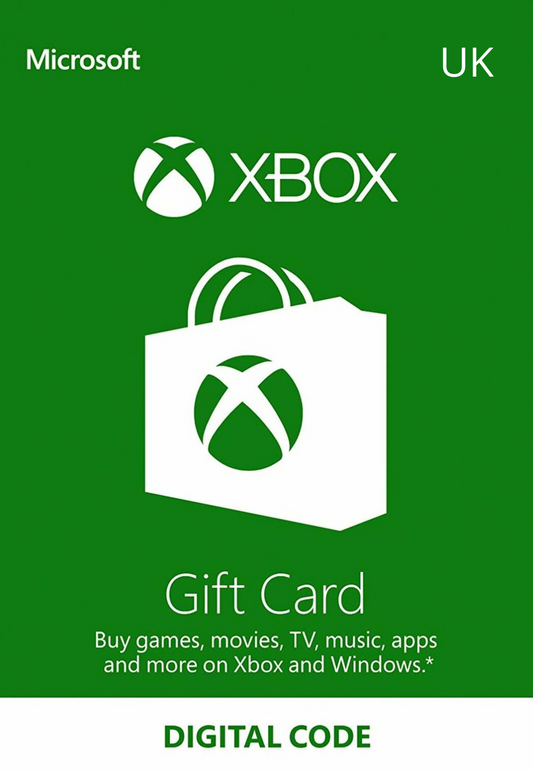 xbox gift card kartica uk